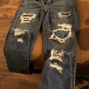 American Eagle Jegging jeans. Size 6 super super stretch x